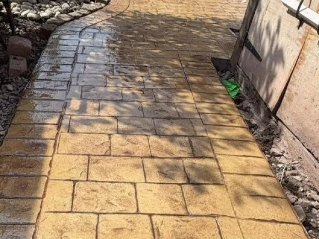 New Patio in Woodhouse Park Wythenshawe New Patio in Woodhouse Park Wythenshawe