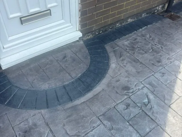 New Pattern Imprinted Concrete Driveway in Harpurhey New Pattern Imprinted Concrete Driveway in Harpurhey