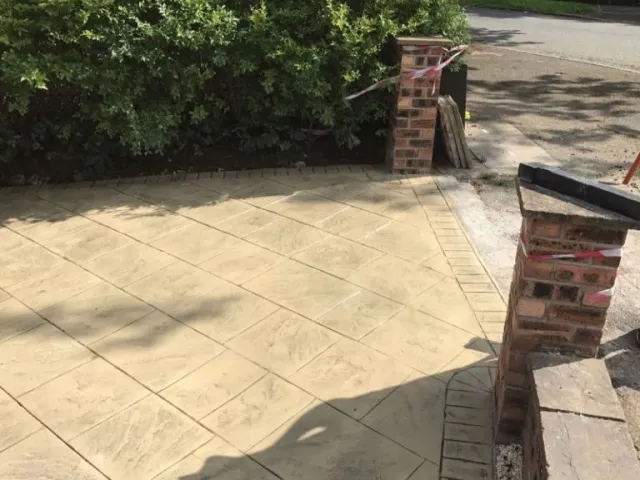 Completed Driveway Completed Driveway