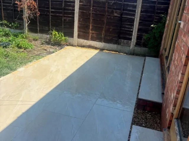 New Patio in Timperley