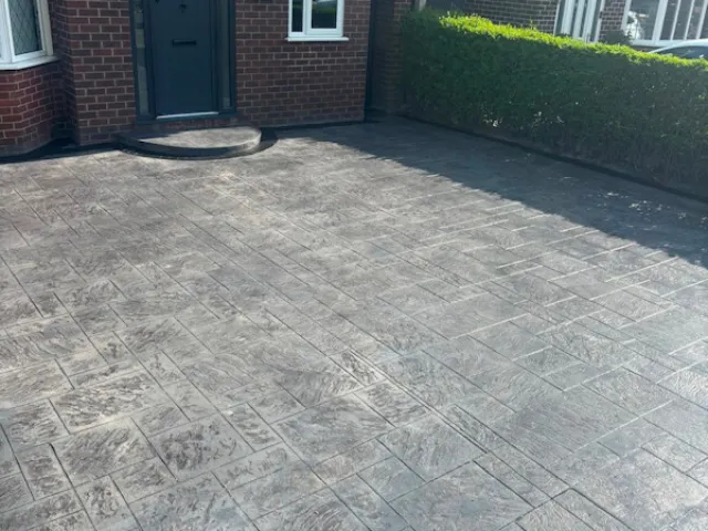 New Concrete Driveway in Sale Manchester