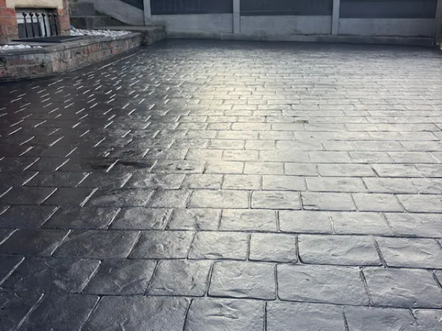 New Concrete Driveway in Sale Moor Manchester