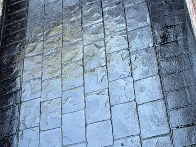 New Pattern Imprinted Concrete Driveway in Sale Moor New Pattern Imprinted Concrete Driveway in Sale Moor