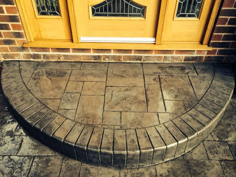 bespoke concrete steps