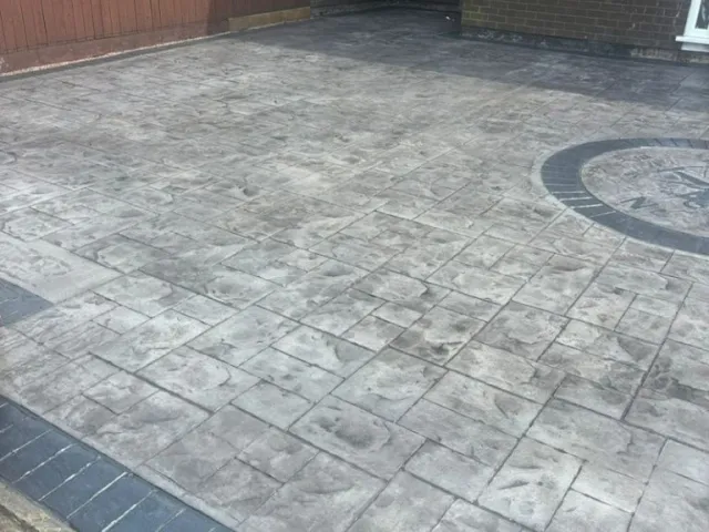 New Pattern Imprinted Concrete Driveway in Harpurhey New Pattern Imprinted Concrete Driveway in Harpurhey