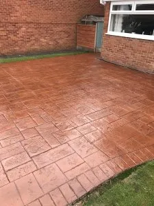 New driveway and paths in Leigh Wigan