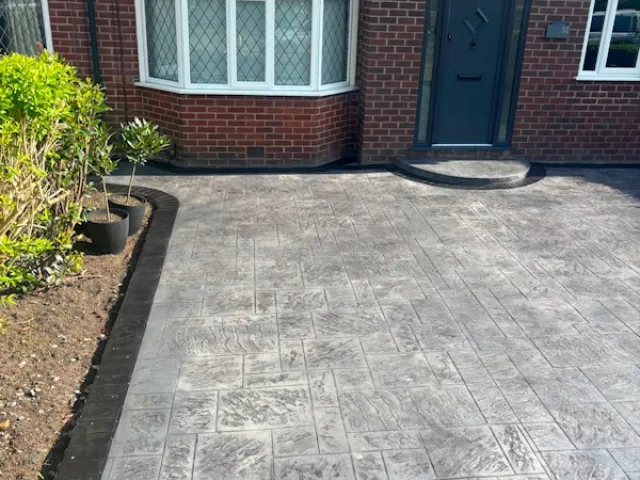 New Concrete Driveway in Sale Manchester