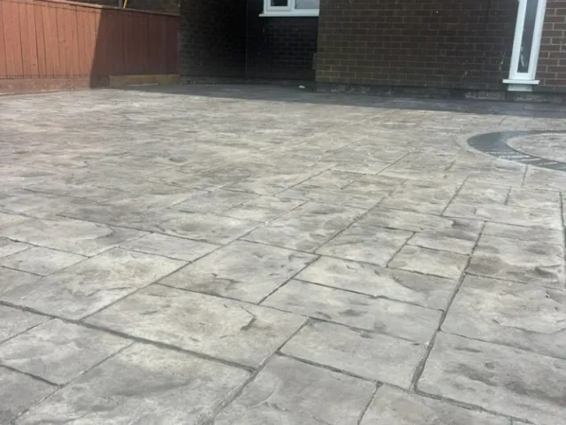 New Pattern Imprinted Concrete Driveway in Harpurhey New Pattern Imprinted Concrete Driveway in Harpurhey