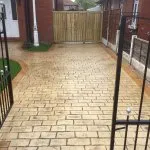 Sandstone driveway Burnage, Manchester