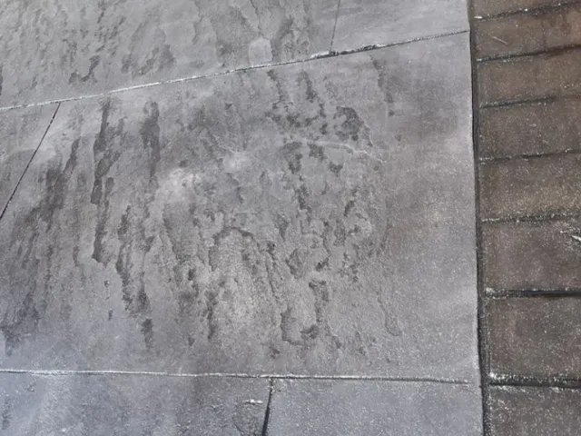 New Pattern Imprinted Concrete Driveway in Salford
