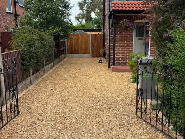 New Gravel Driveway in Timperley