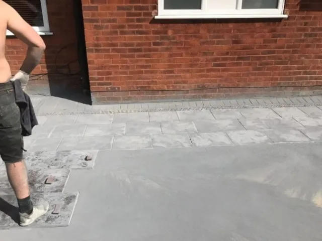 New Driveway progress New Driveway progress
