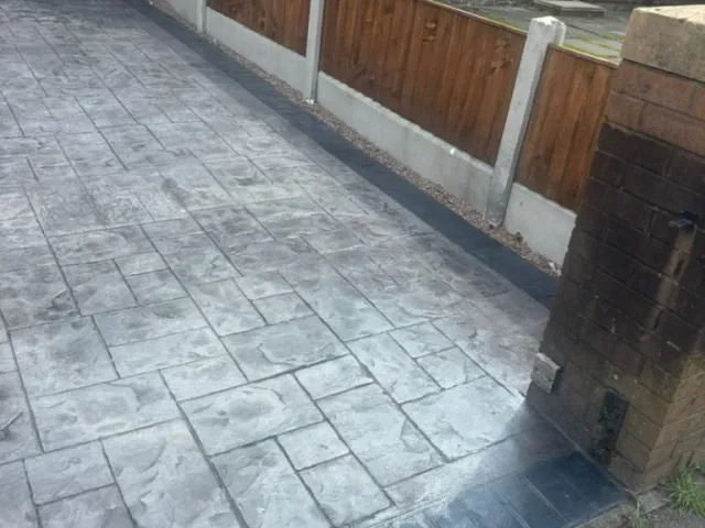 New Pattern Imprinted Concrete Driveway in Harpurhey New Pattern Imprinted Concrete Driveway in Harpurhey