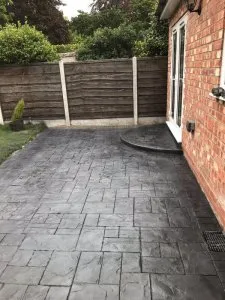 New Pattern Imprinted Concrete Driveway in Sale